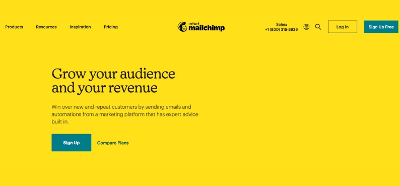 Mailchimp - Best digital marketing tools to grow a business