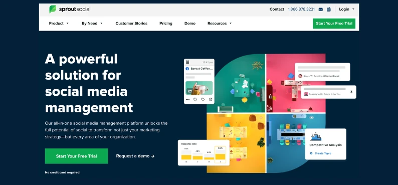 Sprout Social - Best digital marketing tools to grow a business